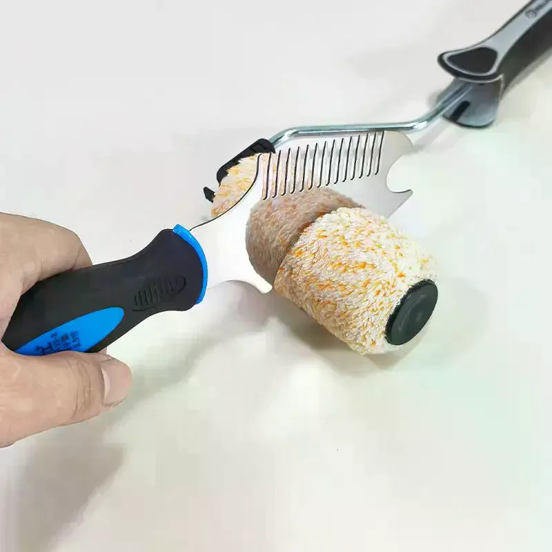 Multipurpose Stainless Steel Paint Roller Cleaning Tool Household Supplies
