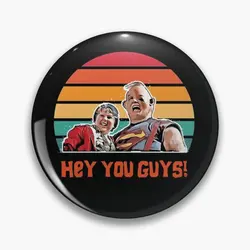 Goonies Hey You Guys Retro Sunset Soft Button Pin Clothes Fashion Badge Metal Women Hat Collar Jewelry Brooch Gift Lapel Pin