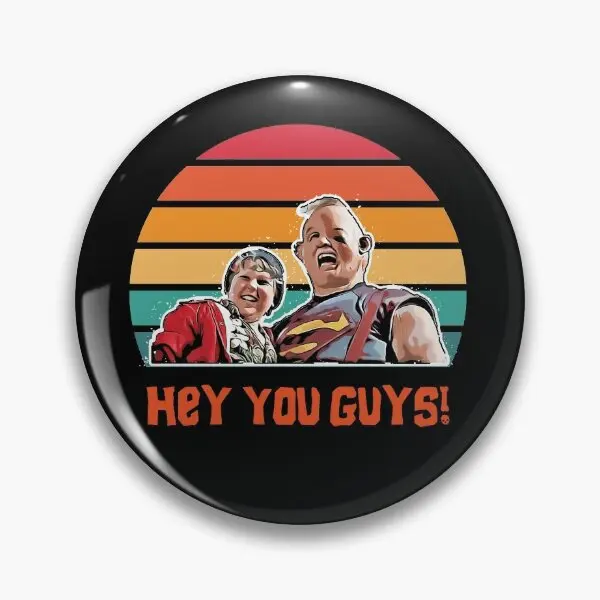 Goonies Hey You Guys Retro Sunset  Soft Button Pin Clothes Fashion Badge Metal Women Hat Collar Jewelry Brooch Gift Lapel Pin