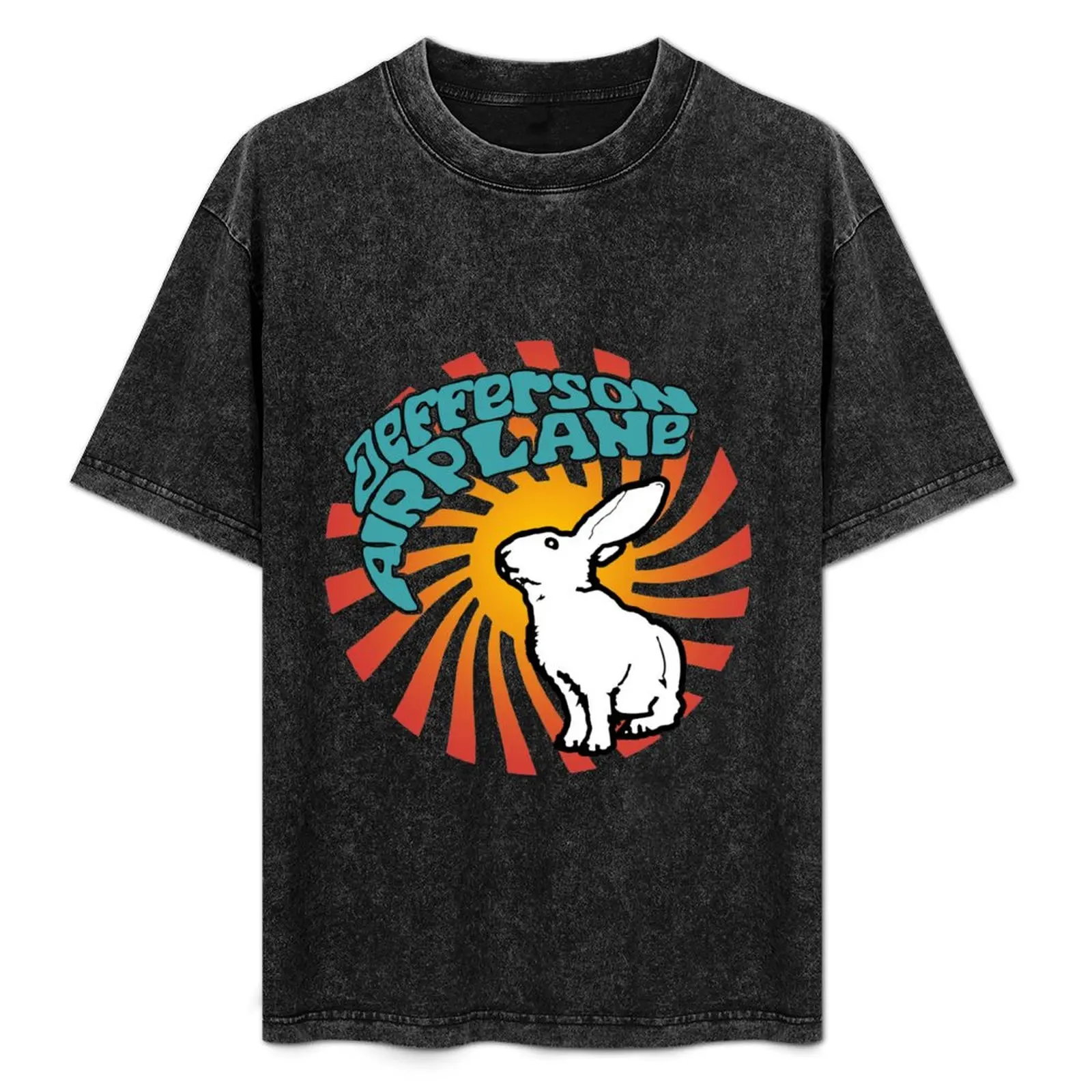 

Jefferson Airplane White Rabbit T-Shirt Halloween Theme T-Shirt