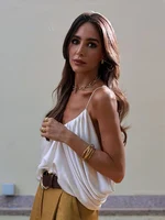 New Slip Tops Fashion Satin Elegant Crop Top Woman 2026 Sleeveless Thin Straps Short Tops For Women Backless Sexy Party Top - Image 2