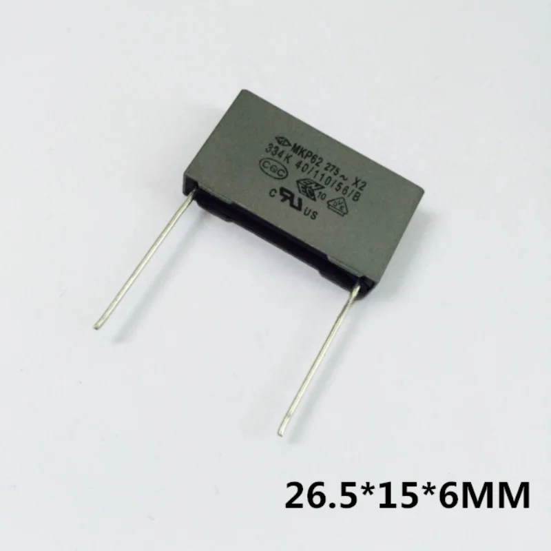 10/50/100PCS Brand new original Farad anti-interference MKP62 safety standard X2 capacitor 275V334K 0.33uf 330nF P=22MM