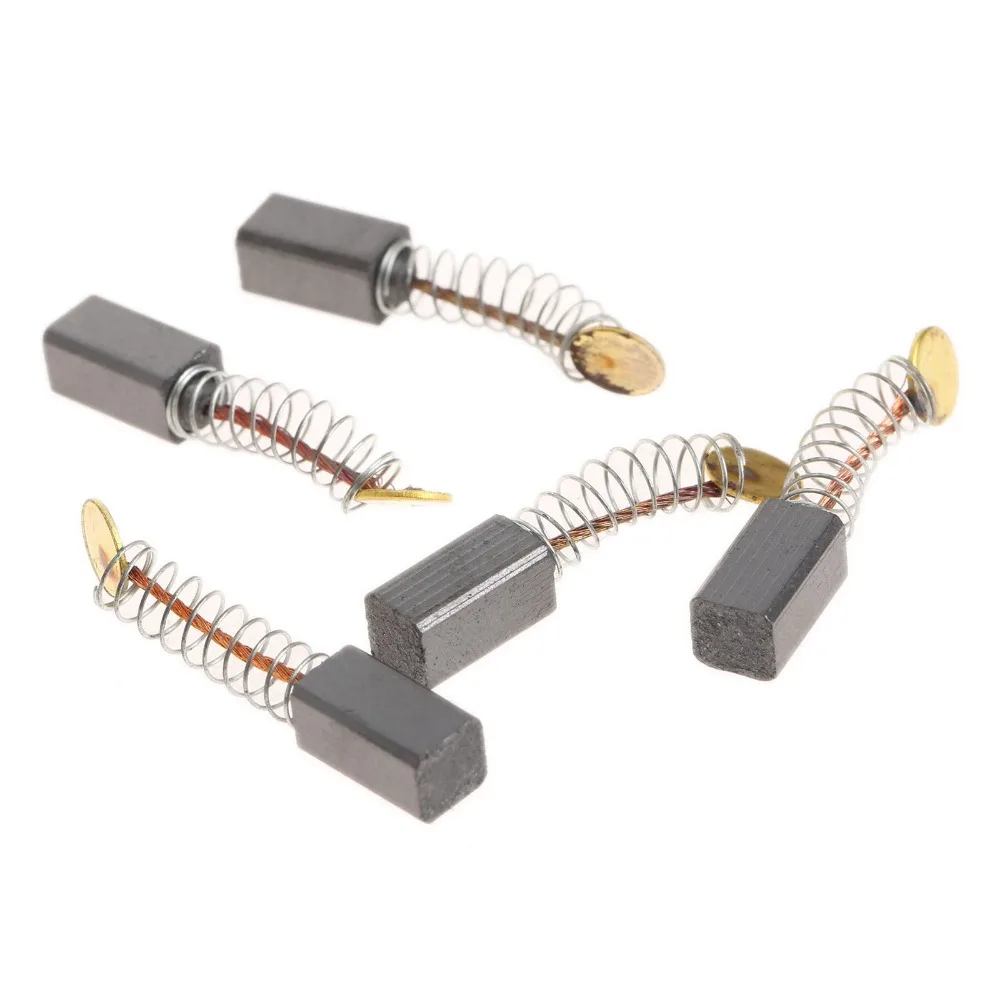 20 Chiếc/10 Đôi 5X5X9Mm Máy Khoan Mini Máy Mài Điện Thay Thế Miếng Dán Carbon Phụ Tùng cho Động Cơ Điện Dremel Dụng Cụ Xoay