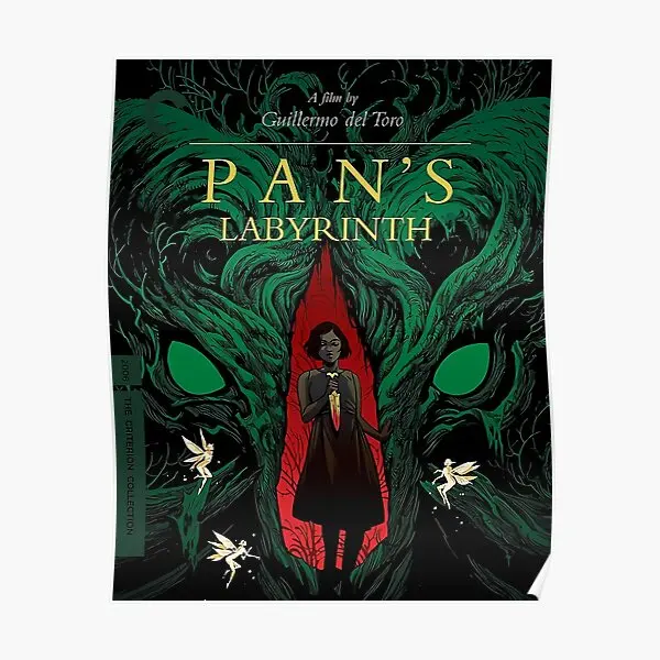 Pan Is Labyrinth  Poster Decoration Vintage Wall Funny Painting Mural Home Room Picture Art Decor Modern Print No Frame