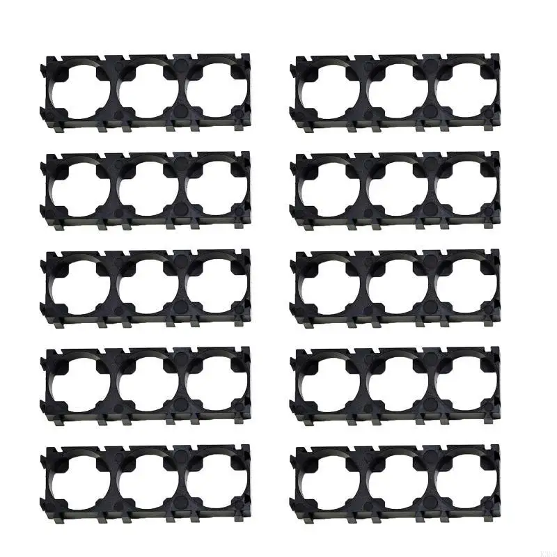 K3NB 10 Pieces 21700 Battery Holder Bracket Cell Safety Plastic Brackets for 21700