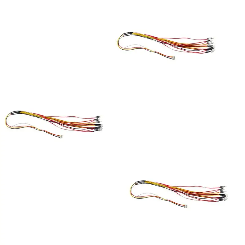 B78B-30 LED Light 6 Red 12 Yellow 12 White For WPL D12 D42 1/10 RC Car Upgrade Parts Decoration Accessories