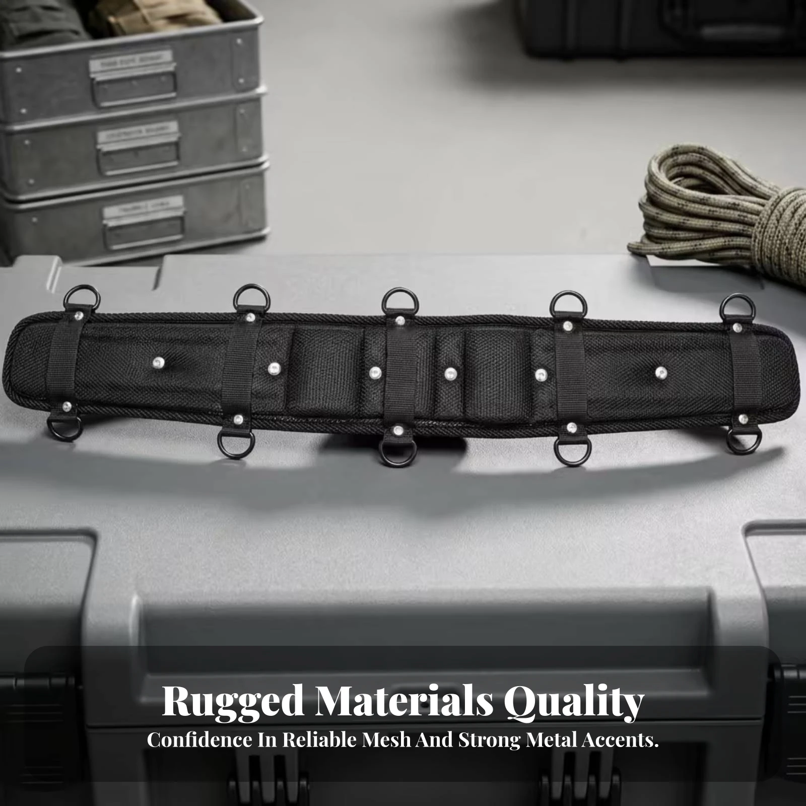 tool-waist-support-pad-metal-rings-waist-support-pad-padded-tool-belt-rectangular