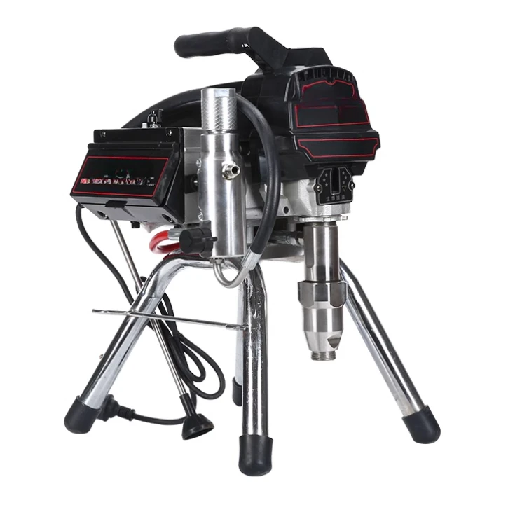 

395/495 Безвоздушный распылитель высокого давления Распылитель краски для стен Профессиональный пистолет-распылитель 4 л/мин для распыления потолочного пола и стен