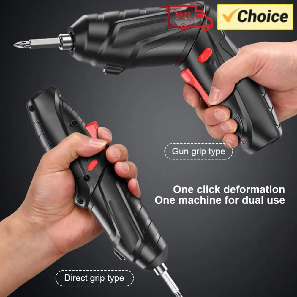 

Аккумуляторная отвертка 3,6 В, перезаряжаемый электрический шуруповерт, набор с LED-подсветкой, мини-электрическая отвертка, портативный электроинструмент