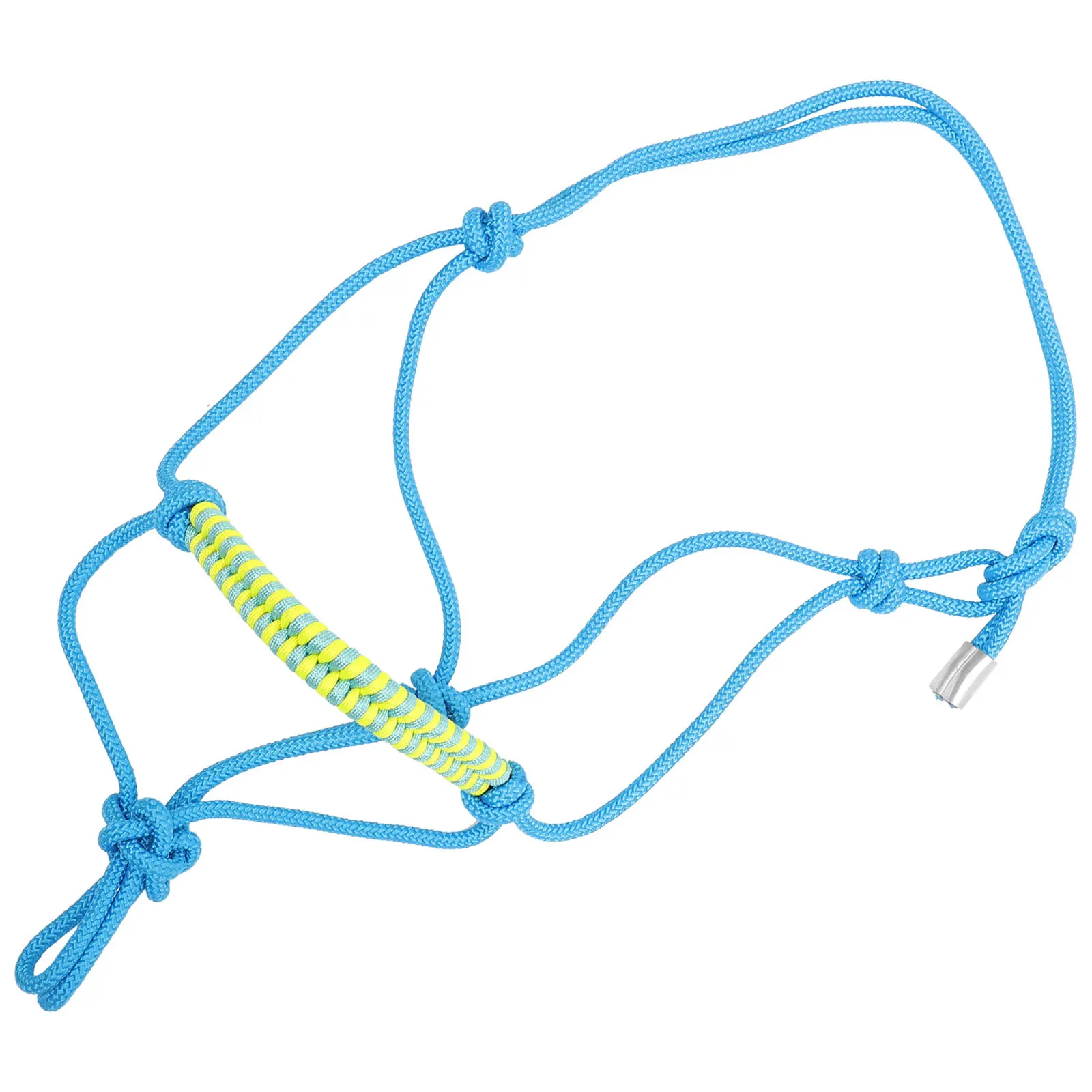 

Rope Horse Halter Professional Nylon Braided Rope Halter for Horse Training Outdoor Riding Equipment Bridle Headstall