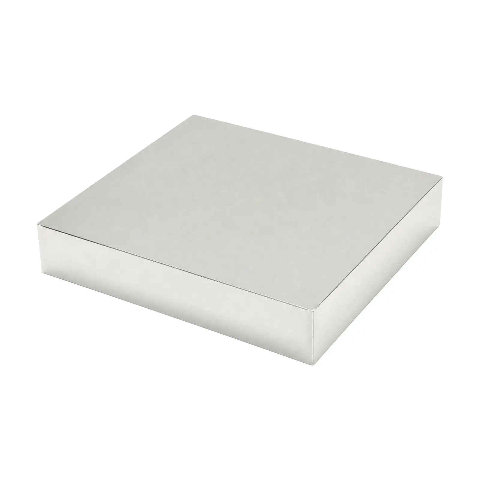 Durable Metal Display Pedestal Riser for Boutique Counter Jewelry Cosmetic Showcase Shelf Display Stand