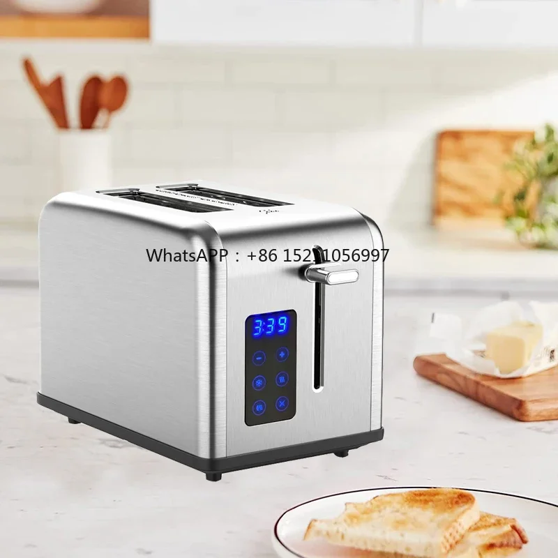 

Electric Blender Machine Food Processor Multifunction Digital Display Touch Screen Toaster with Timer