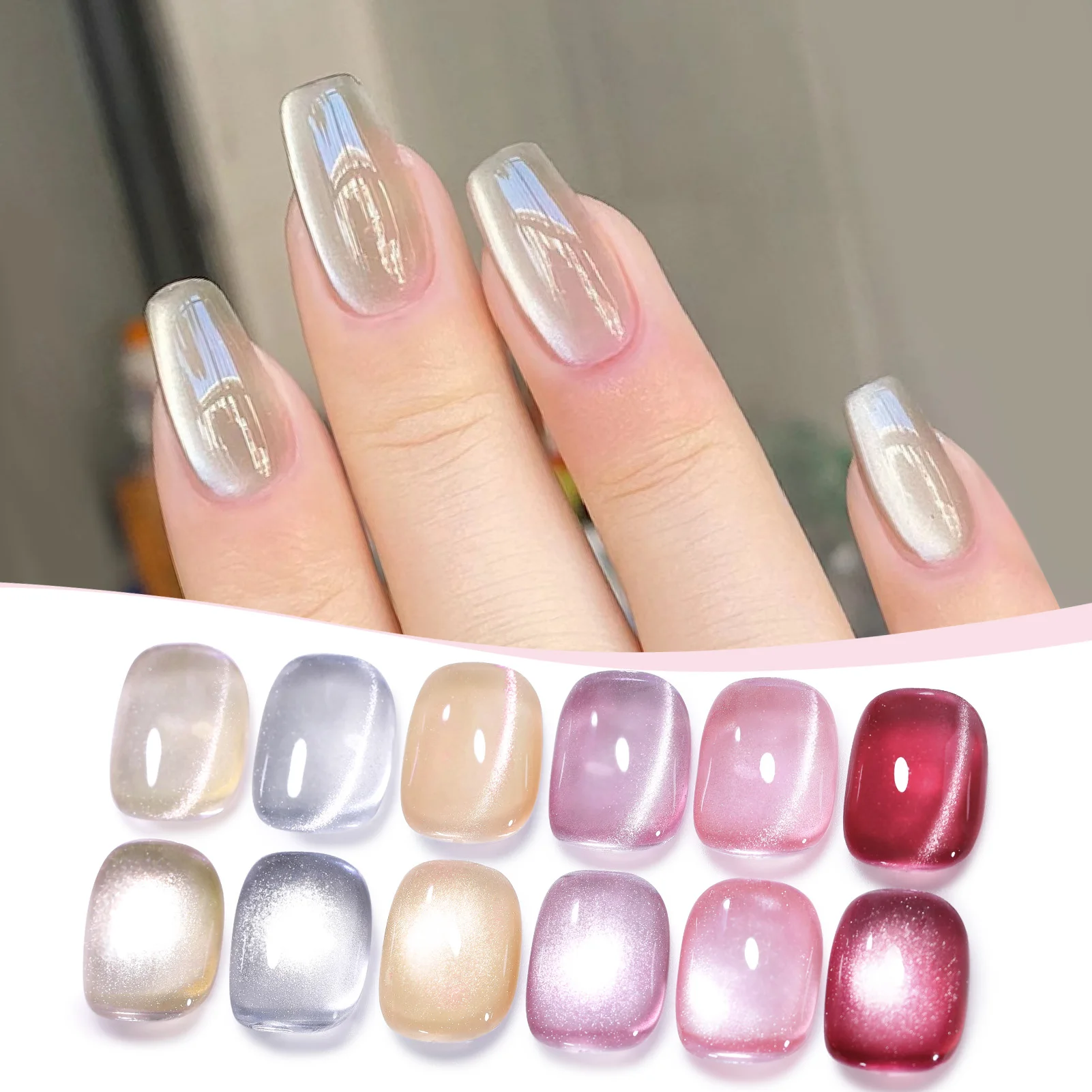 BORN PRETTY 117 Colors Cat Magnetic Gel Nail Polish 10ml Full Coverage Varnis Semi Permanent Super Gorgeous Nail Manicure