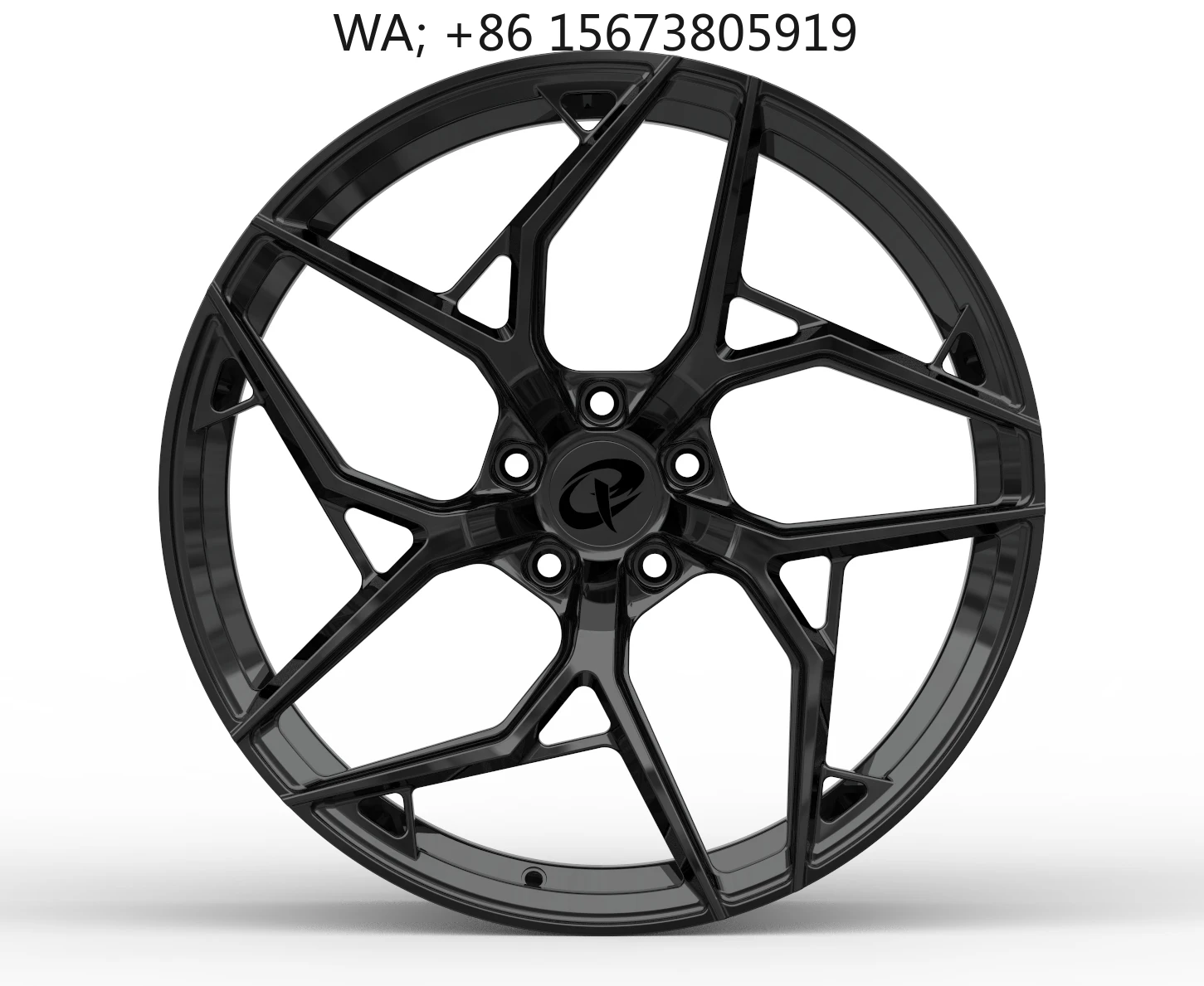 

for PengQi PQ023 Ten Spoke Silver Monoblock Forged Aluminium Alloy Wheel 20x8.5 Universal Fitment Replacement Car Wheel