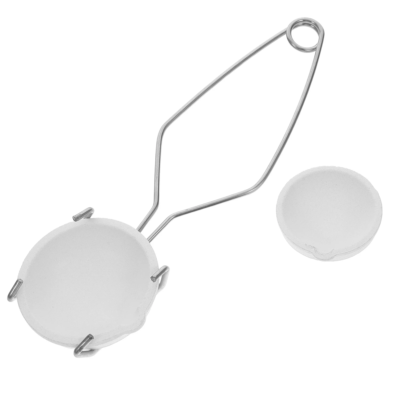 

Quartz Crucible Set 100G 250G for Gold Silver Jewelry Melting Includes Tong High Temp Resistance Smelting Casting Tools Crucible