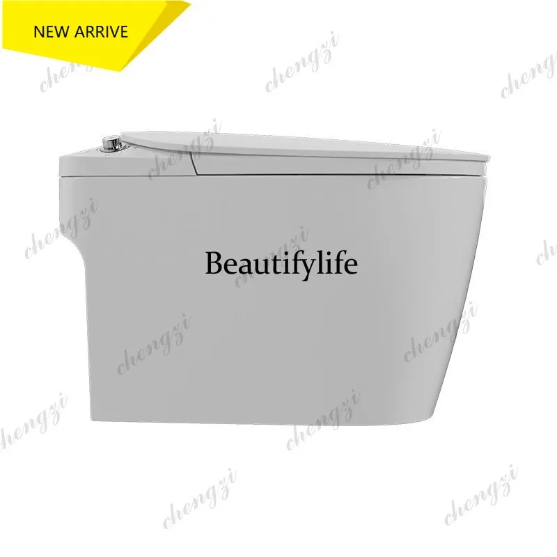 AB01 Plug-in-free mechanical ordinary toilet, no water pressure limit, silent flush toilet with kick