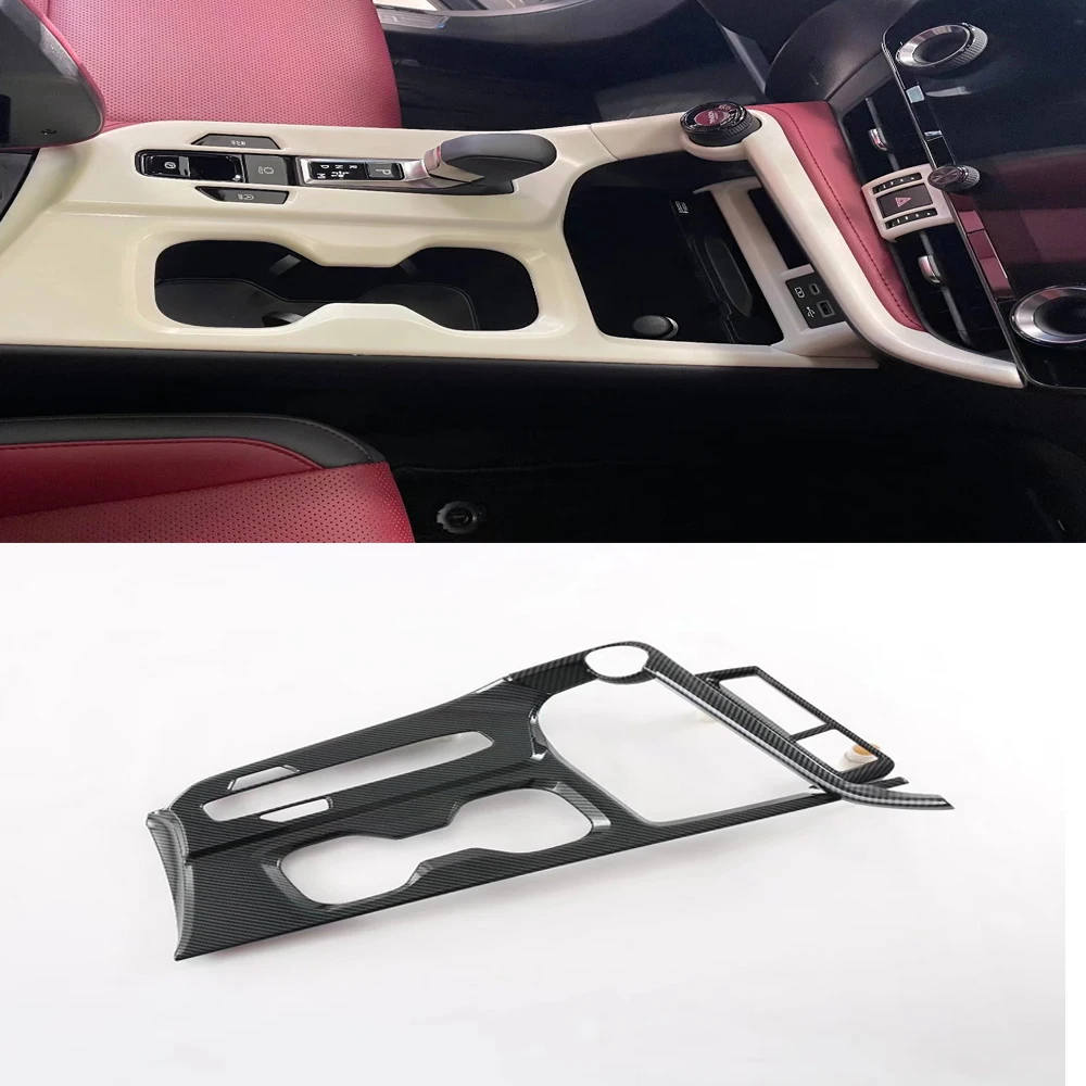 Interior Accessories For Lexus NX 260 350h 2022 2023 Car Styling Console Gear Panel Frame Console Gear Shift Panel Cover Trim