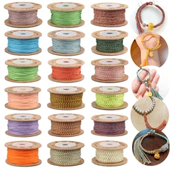 20M 1mm Premium Cotton Macrame Cord Durable 3 Strand String For Crafts Decor Sewing Rope Weddings Jewelry Making DIY Crafting