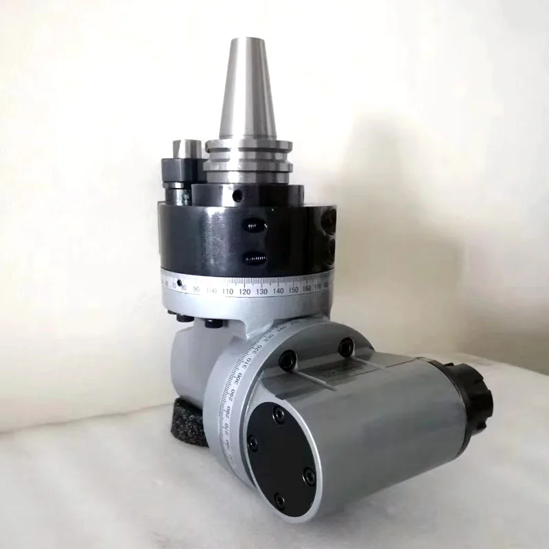 CNC工作機械 90度 BT30 BT40 BT50 アングルヘッド 水平フライスヘッド AG90-ER16/ER20/ER32/ER40 90度アングルヘッド2025