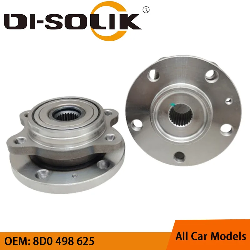 

DI-SOLIK Auto Car Parts Front Wheel Hub Unit Bearing 8D0 498 625 for Changan Junjie Complete Assembly (not Suitable for Audi A4)