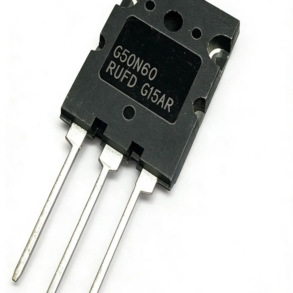 5PCS G50N60RUFD SGL50N60RUFD 600V 50A APT6018LNR 35A 600V KW50N120A2 2SA1943 -230V -15A APT75GN60LDQ3 600V 155A MTY30N60E