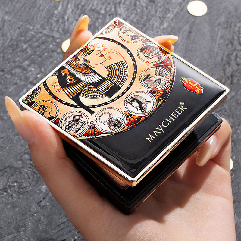  Egyptian style powder for long time oil control concealer, white, makeup free, waterproof and moisturizing 