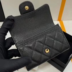 Luxury Brand Coin Bag for Women Classical Genuine Credit Business sheepskin Passport Card Bags Leather fashion Holder Leather