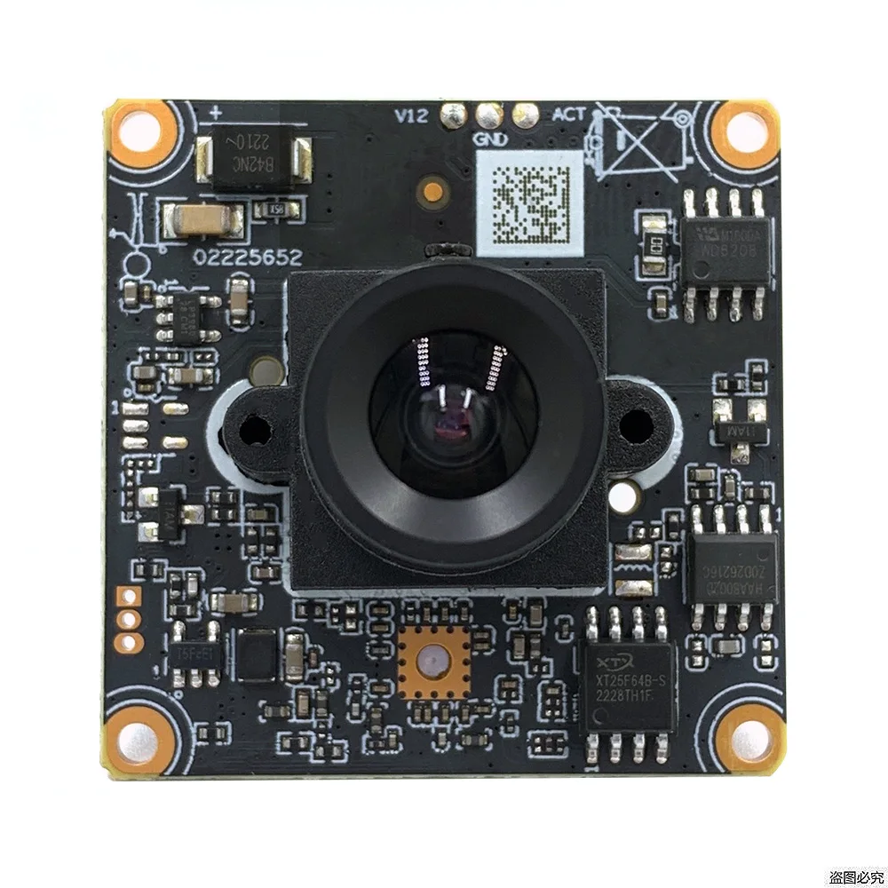 4MP on vif p2p POE network video Xmeye Two-way voice intercom Audio speaker MINI IP camera Module 2.8/3.6/4/6/8/16mm Board Lens