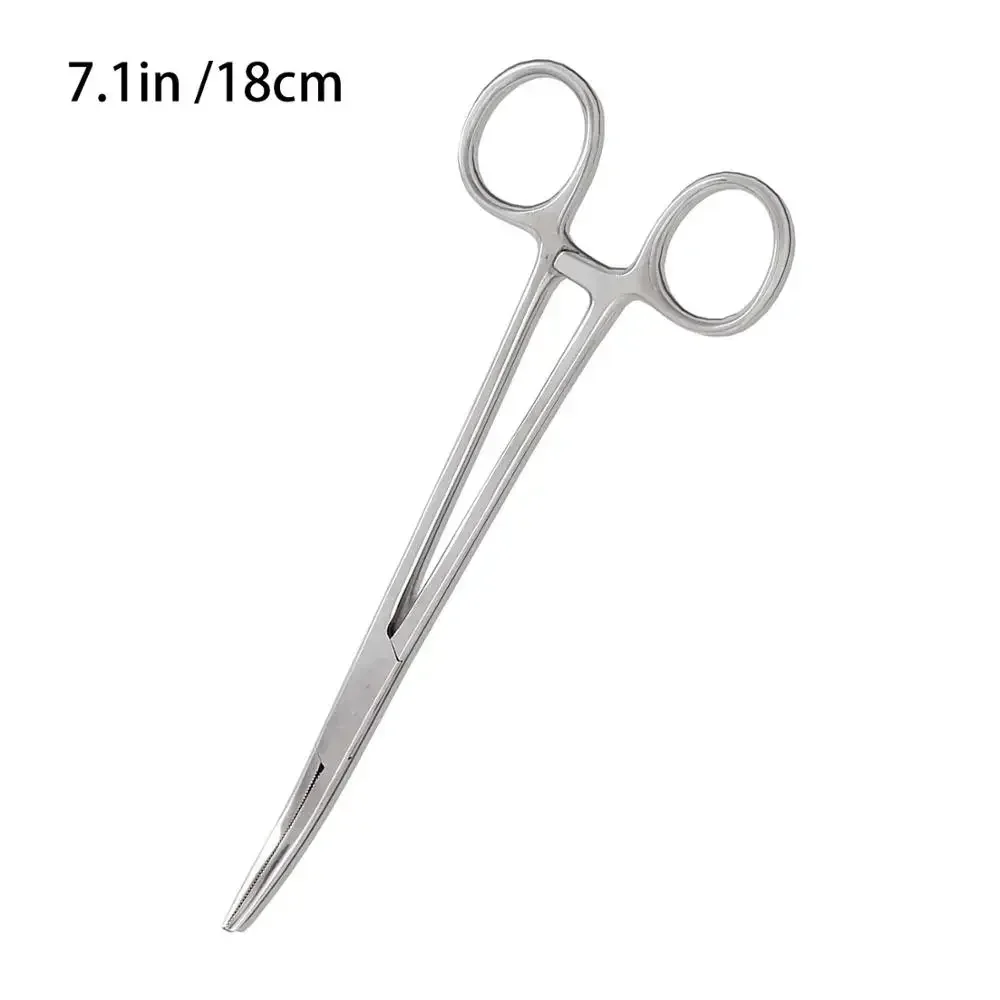 Kaufen Sie Angelprodukte Zubehör F04 Hirisi Edelstahl-Hakenentferner Zange mit gebogener Spitze Slicer Tools Sportausrüstung