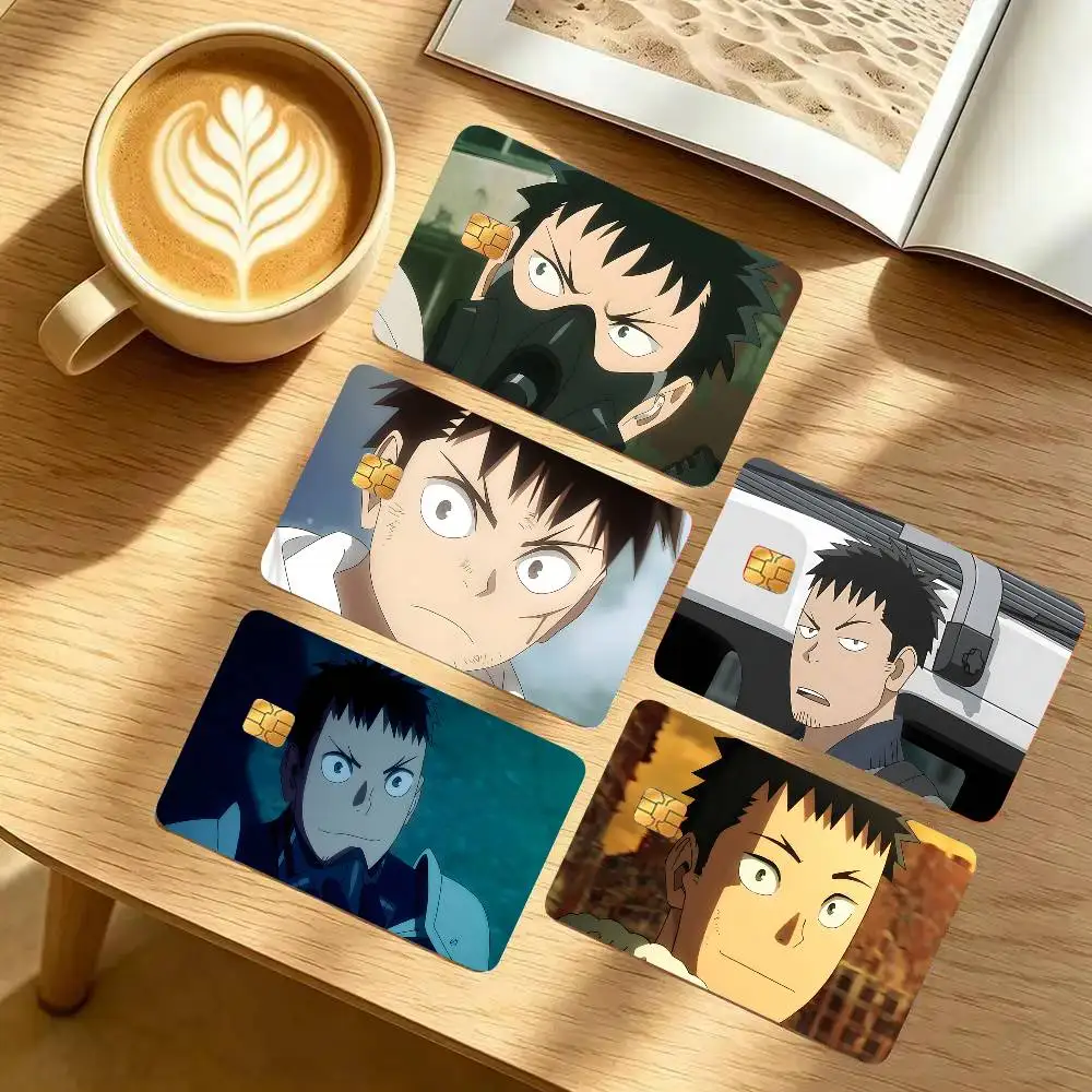 Kafka Hibino Card Sticker Cartoon Art Credit Card Skin Anti Scratch Bank Debit Card Decal