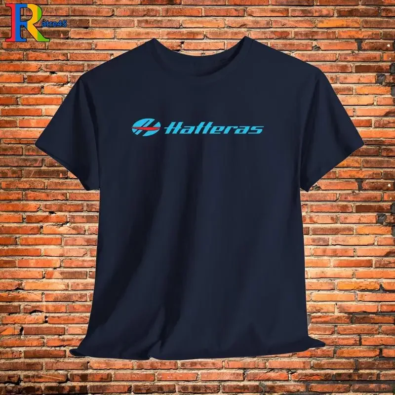 Hatteras Sportfish Yachts Logo Black Grey White Navy Red Orange Cho T Shirt S 5XL