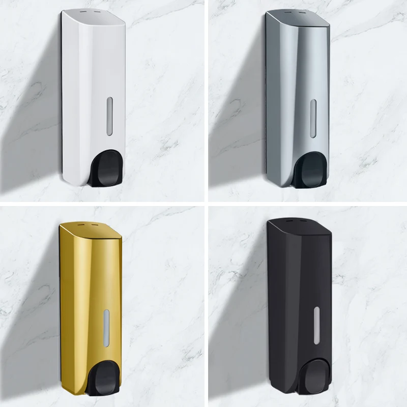 350 ml wandgemonteerde douchekop Zeepkop Douchegel wasmiddeldispenser Badaccessoires Zeeppomp warmte