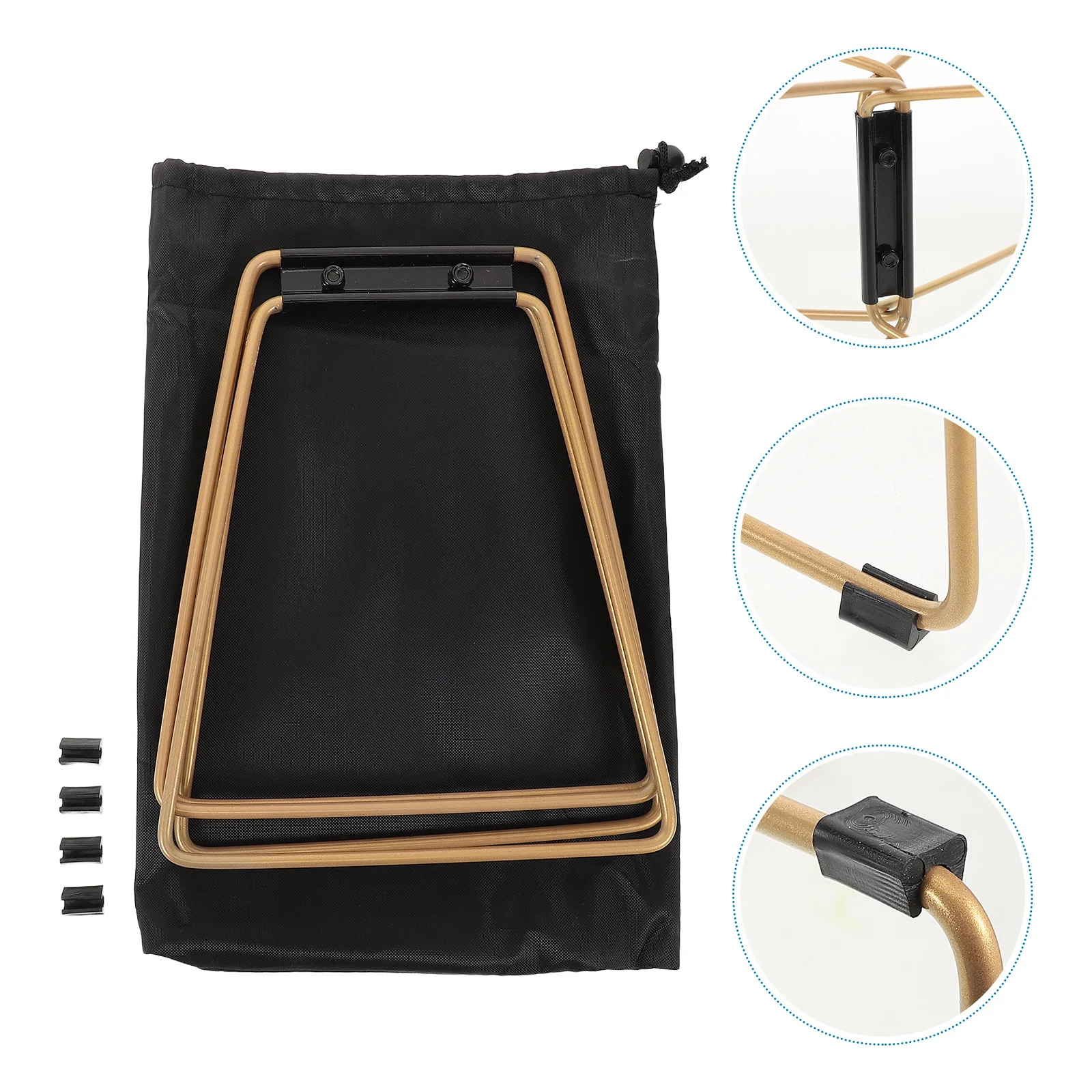 

Outdoor Folding Rack Stainless Steel Cooler Stand Elevated Camping Holder Box Frame Travel