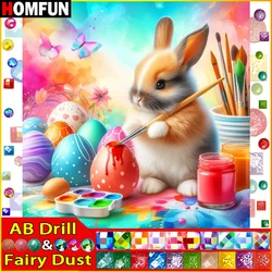 HOMFUN Fairy Dust AB Diamond Embroidery 