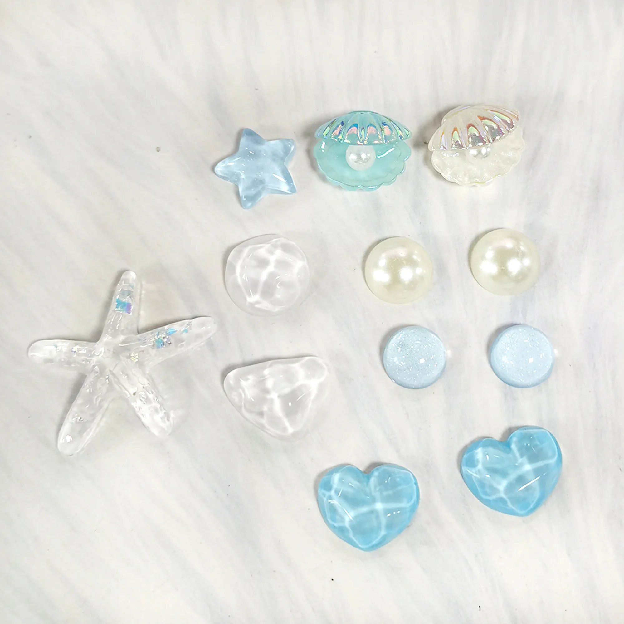 Cute Sea Shell Shoe Charms for Clogs Accessories DIY Silde Sandals Gardens Shoe Decoration Buckles Pins Boys Girls Gifts image 2