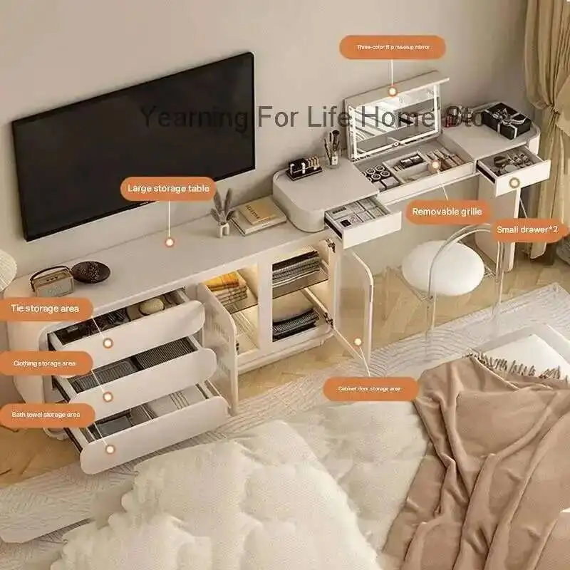 

Room China Kids Funky Dressing Table Living Replica Office Vanity Table Space Saving Supplies Schminktisch Postmodern Furniture