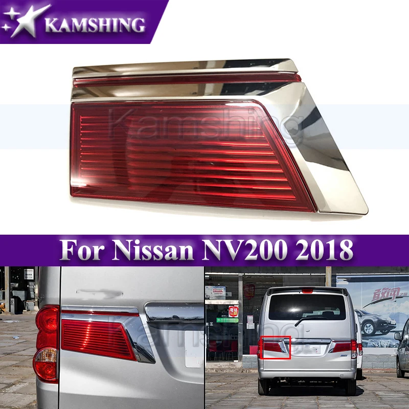 Kamshing Rear Bumper Taillight For Nissan NV200 2018 Inner Taillamp Signal Light Rear Brake Light Stop Lamp