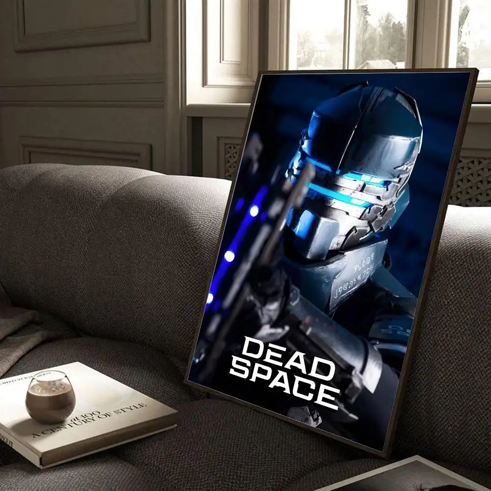 Game D-Dead Space Dark Futuristic Poster Modern Home Living Bedroom Bar Hallway Waterproof Wall Art Aesthetic Decor