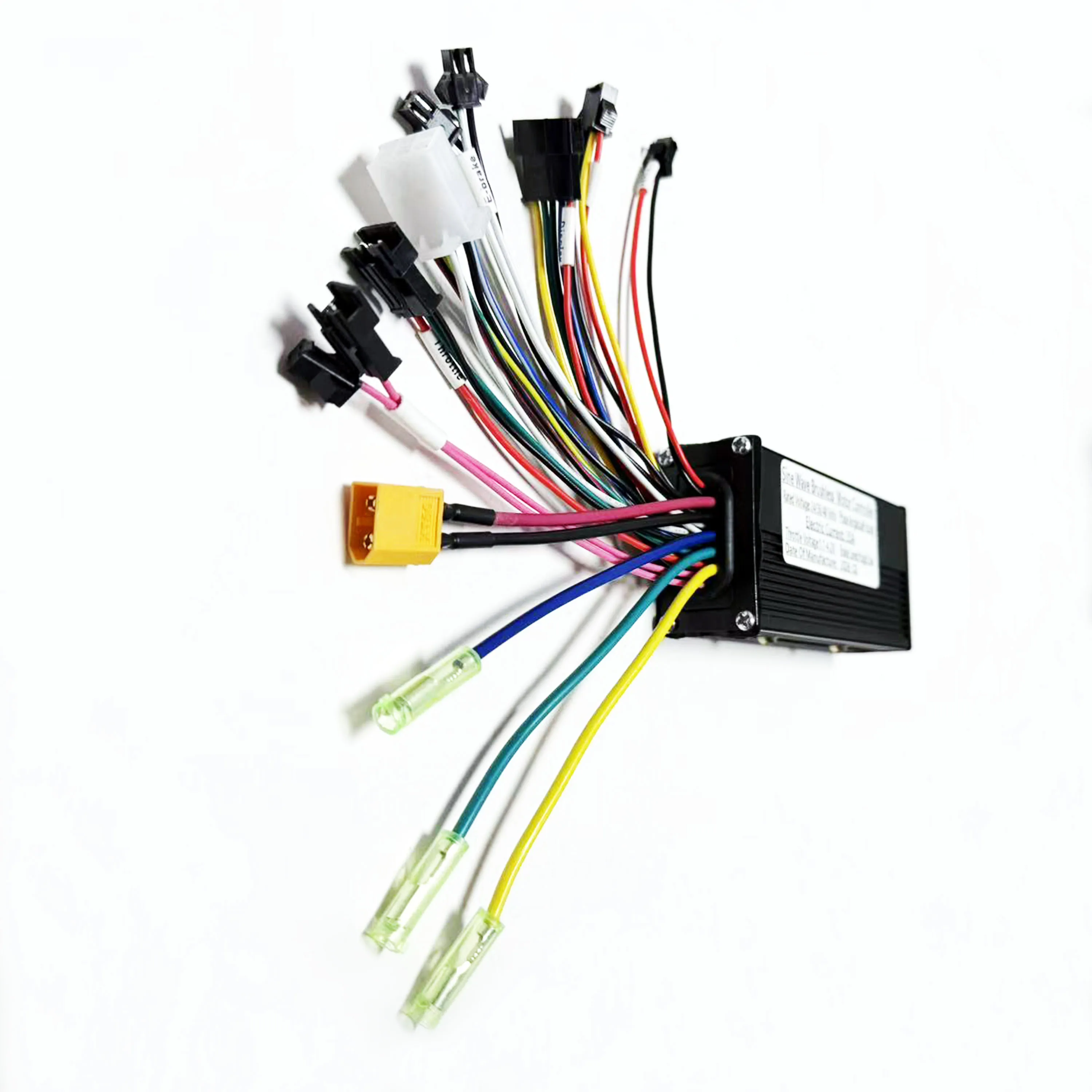 24V/36V/48V E-bike Sine Wave Controller Self-learn 750W/1000W 6 Pin Hall 35A 3-mode for UART NO.2 S866 SW900 Display E-scooter