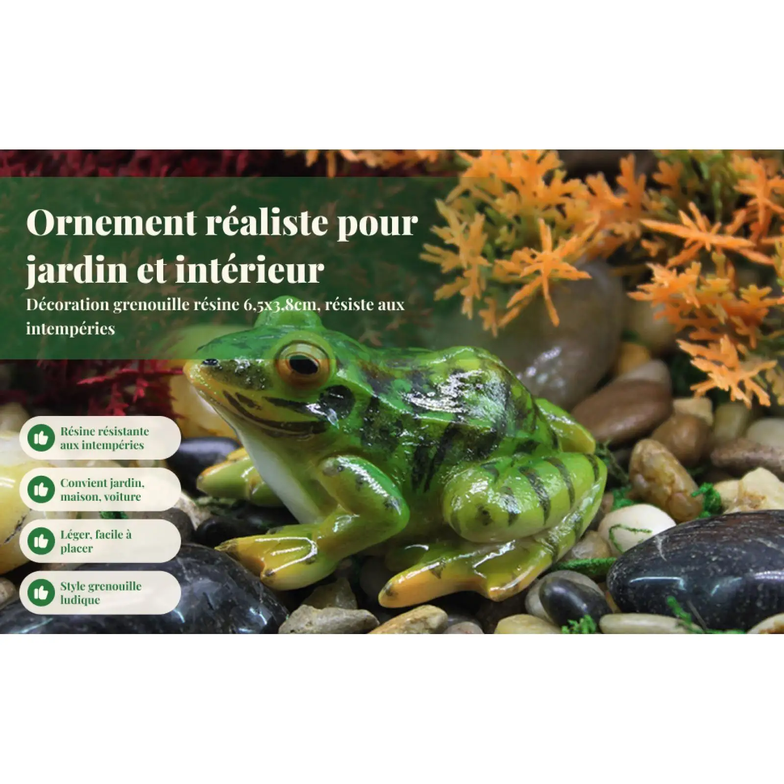 

Статуя лягушки, мини-лягушка, скульптура животного из смолы, декор, для сада, патио, двора, микропейзажа, сказочные садовые украшения