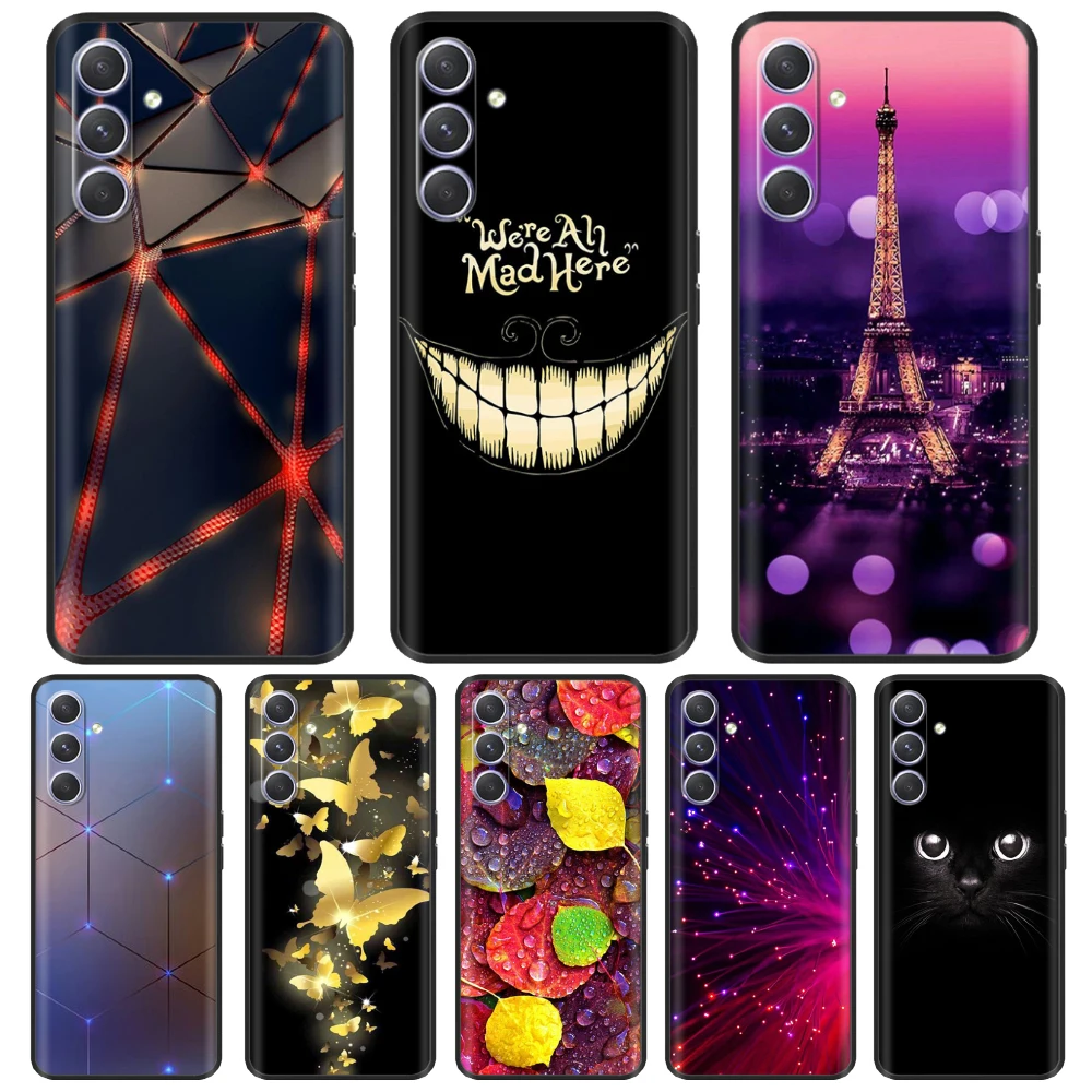 Luxury Shockproof Black Phone Case For Samsung Galaxy A05s Case Soft Silicone Bumper For Samsung Galaxy A05S SM-A057F Soft Cover