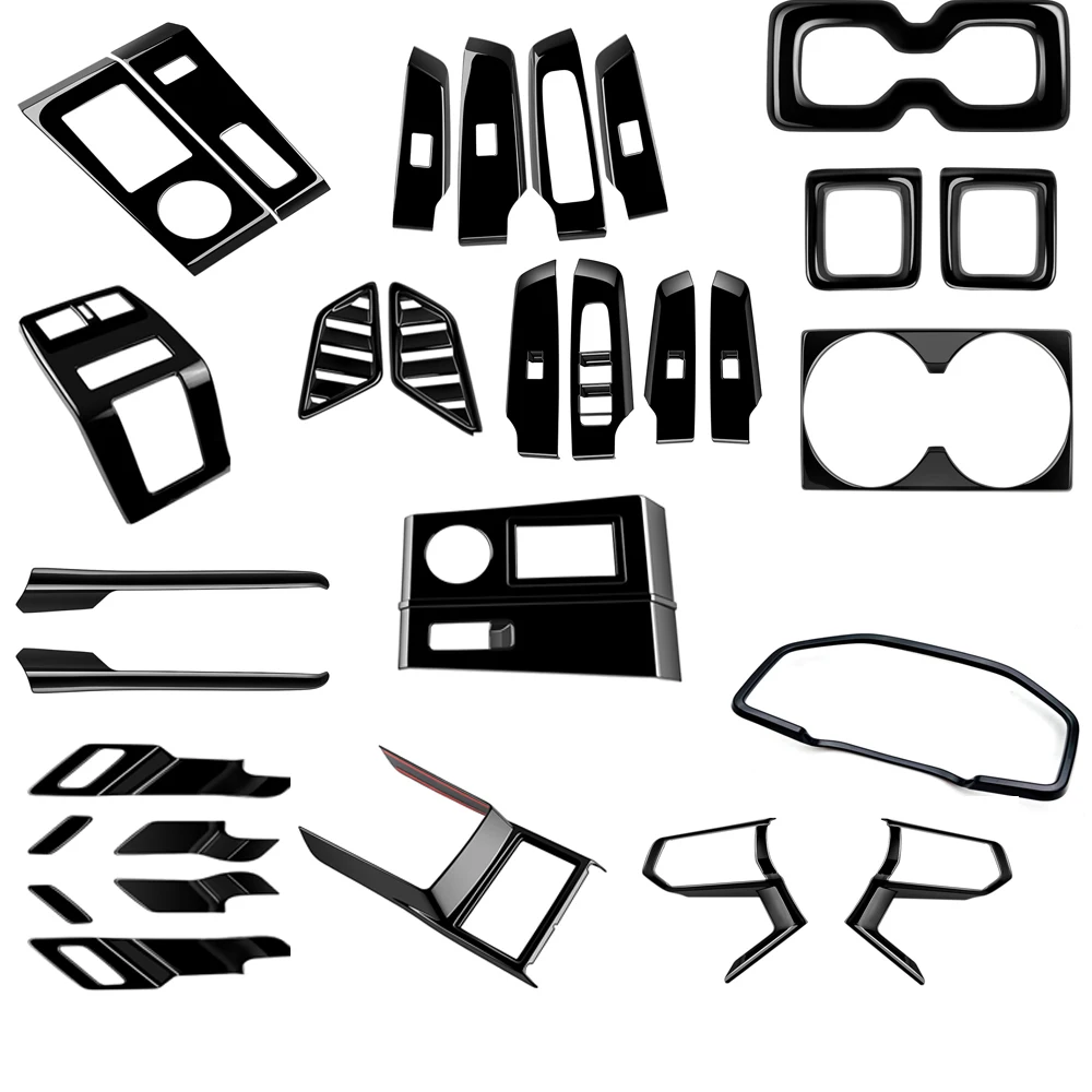 

For Mitsubishi outlander 2022 2023 2024 Interior Accessories Window Switch Panel Cover Trim Car Sticker Gear Shift Panel Styling