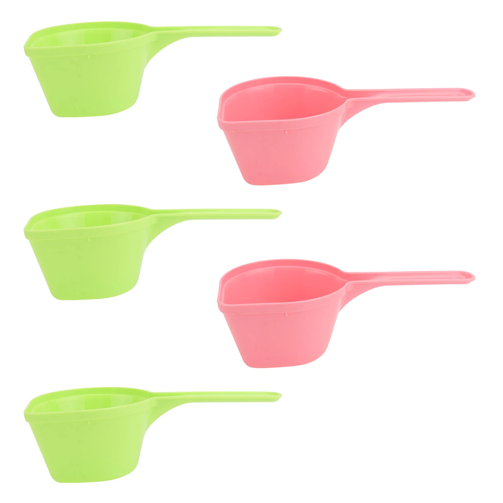 

5pcs Pet Scoop Durable Plastic Puppy Feeding Spoon Plastic Shovel Accessories Pet Utensils