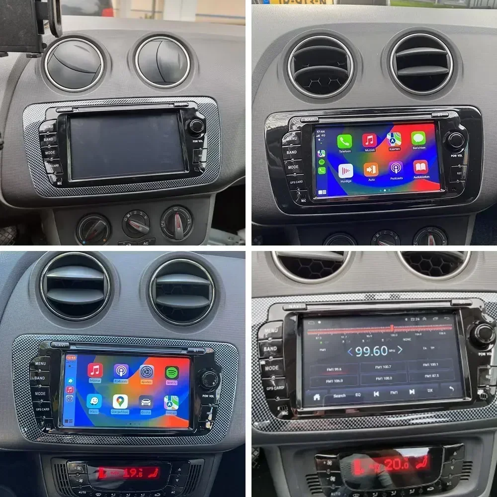CHSTEK راديو السيارة أندرويد 11 لمقعد إيبيزا 2009 2010 2011 2012 2013 الملاح بلوتوث Carplay واي فاي لاعب الوسائط المتعددة لتحديد المواقع RDS