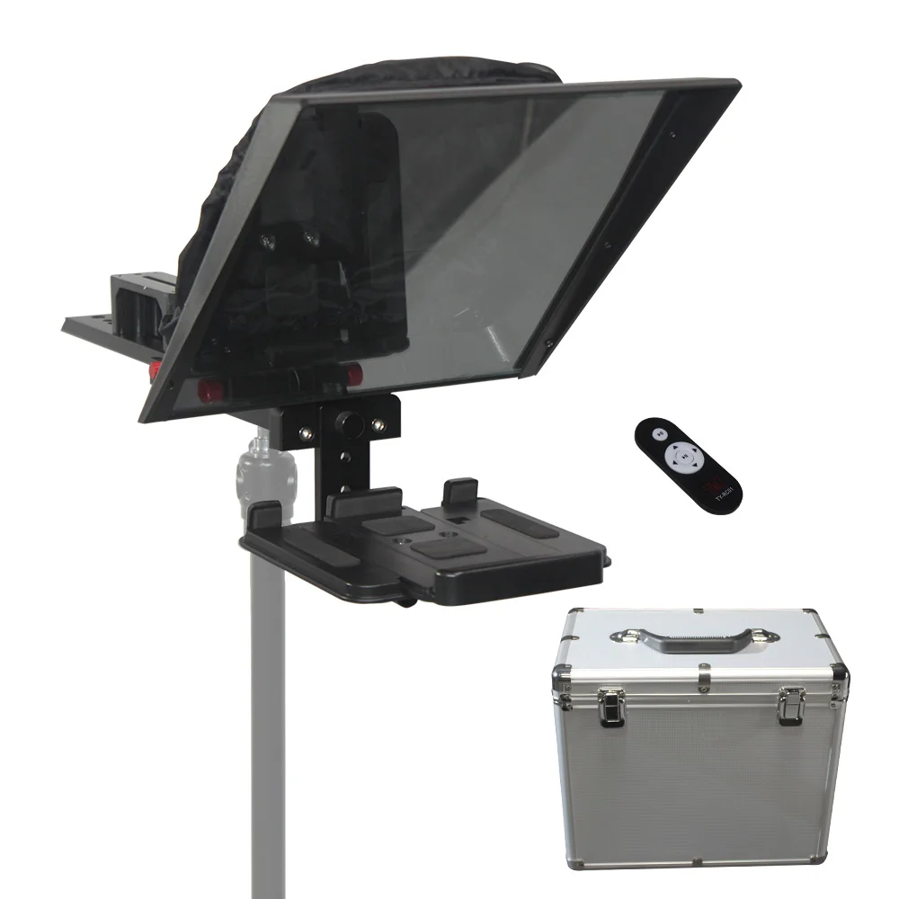 

Live Streaming Tablet Teleprompter Dslr Camera Portable Teleprompter For Interview