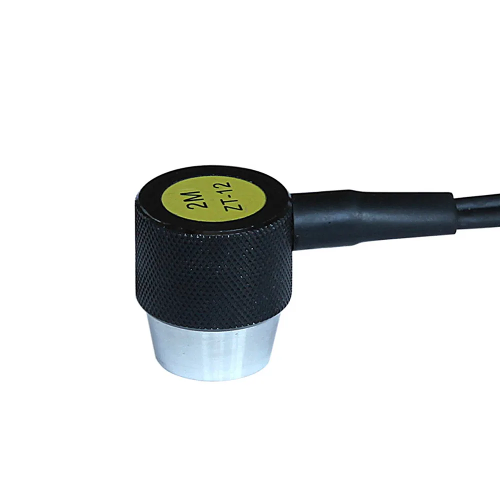 

Yushi Ultrasonic Thickness Gauge Cast Iron Transducer ZT-12 with Dual L emo 00 Connector 4.0 -300mm Measurement Range 2 MHz Freq