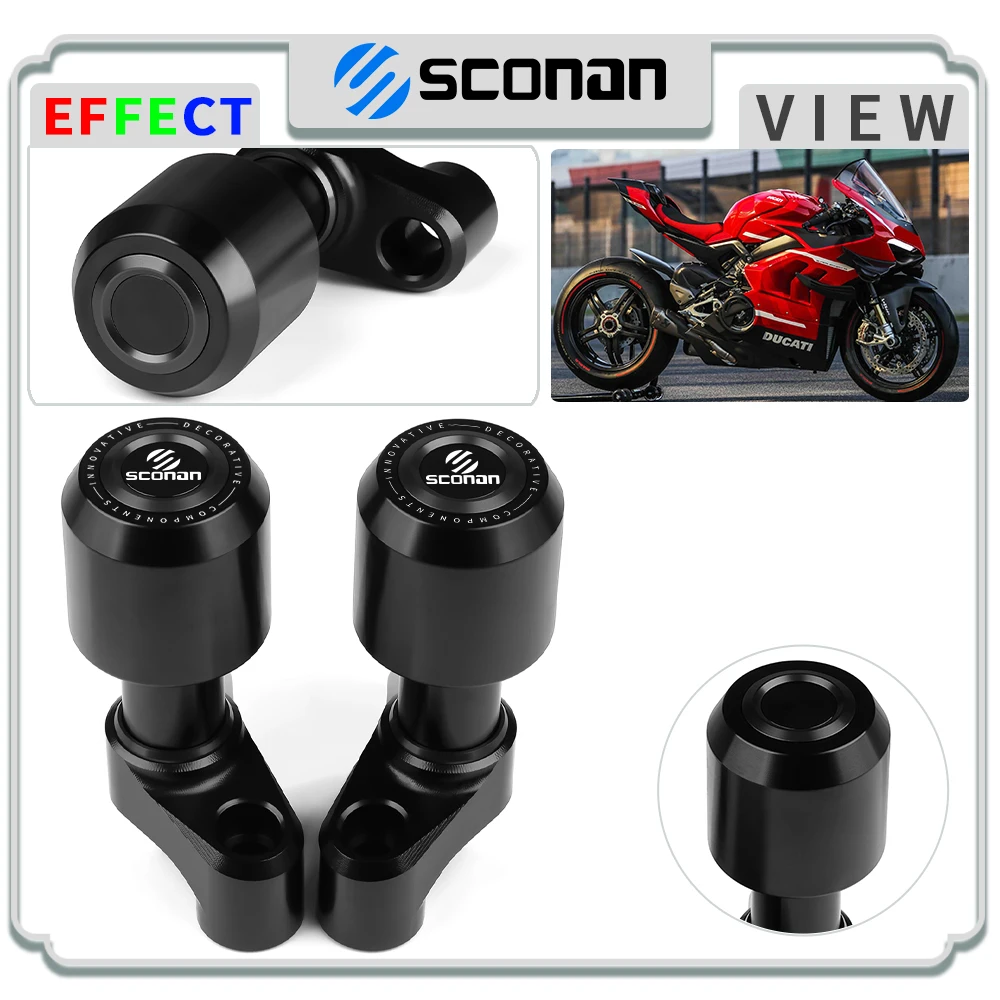 

For DUCATI StreetfighterV4 S SP 2020 2021 2022 2023 motorcycle accessories Frame Slider Fairing Crash Protector protection Guard