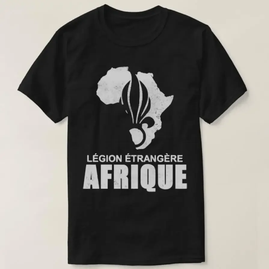 French Foreign Legion Legion Etrangere Afrique Men T-Shirt Short Sleeve Casual Cotton O-Neck Summer T Shirt