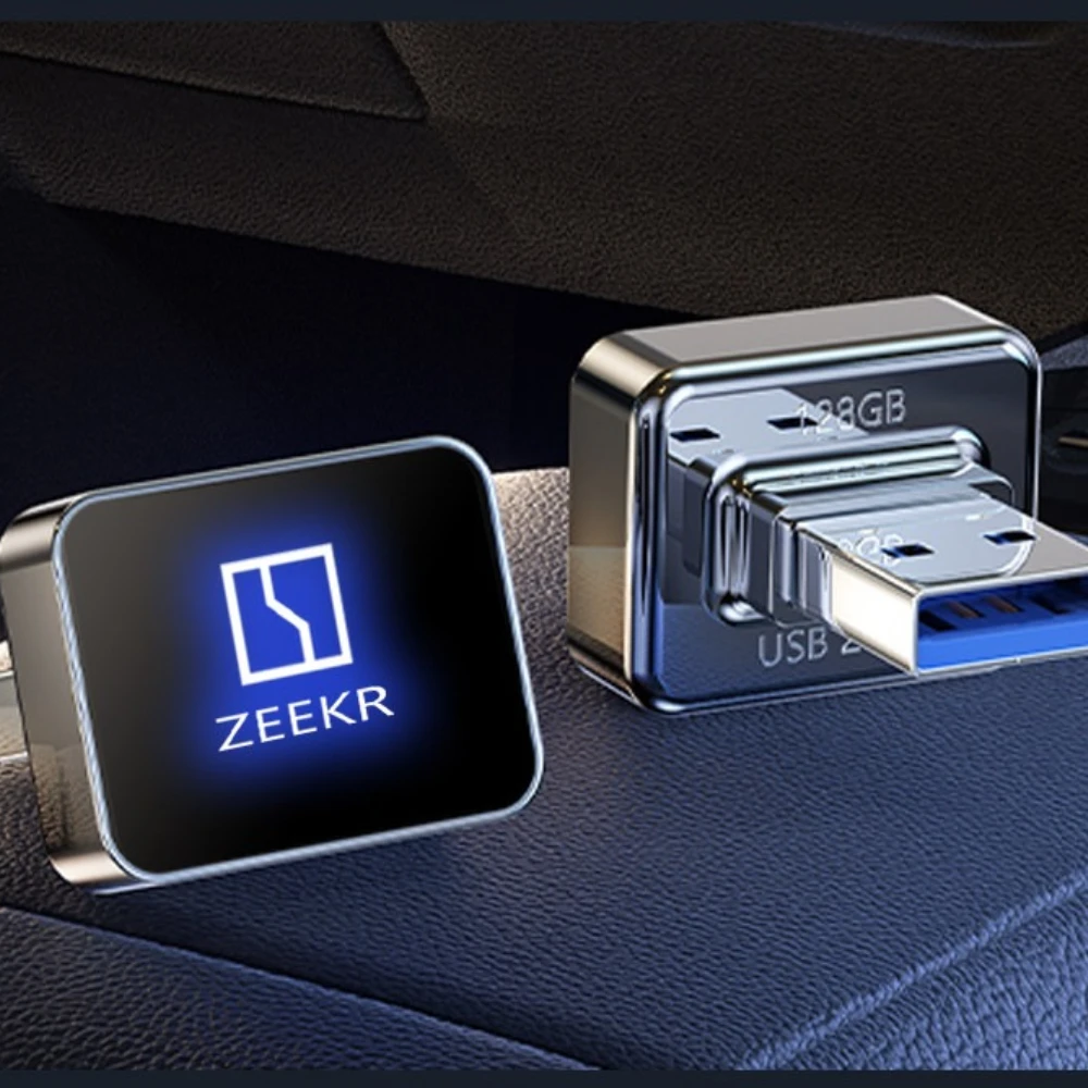 For Zeekr 7X Sentry Mode High Speed USB Flash Drive U Disk Car DVR Storage Dash Cam Memory Custom Interior Mod Auto Accessories
