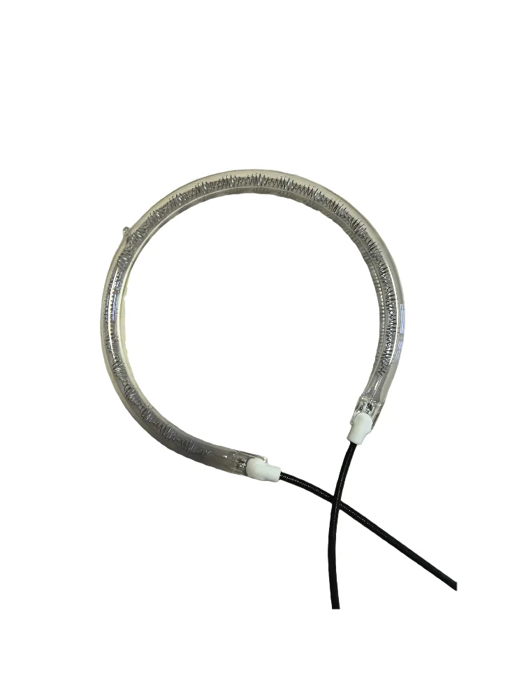 Oven Parts Round Halogen Heating Tube 15cm diameter 110V 1300W
